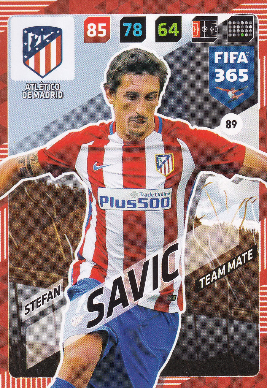 089. STEFAN SAVIC - ATLÉTICO DE MADRID - TEAM MATE