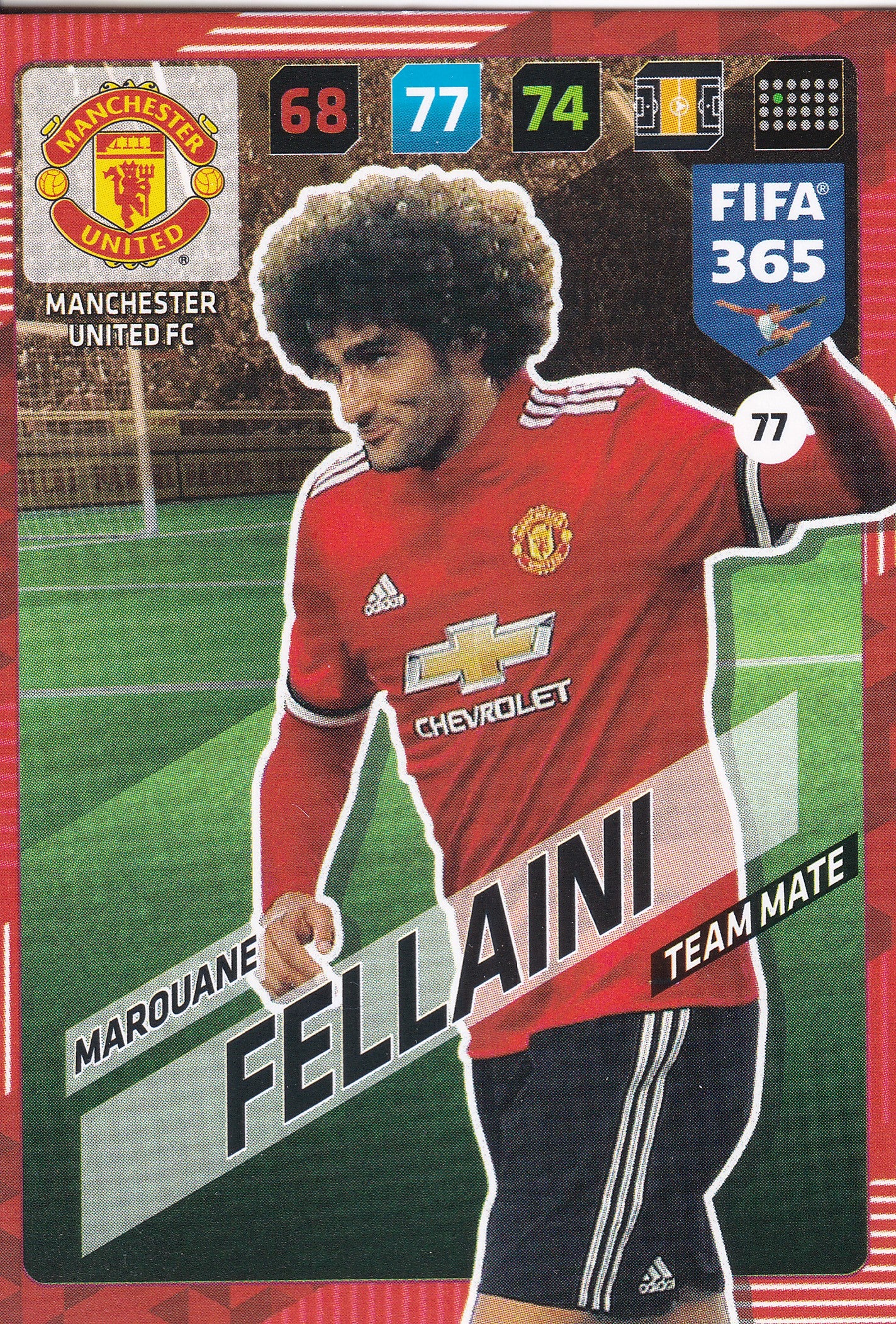077. MAROUANE FELLAINI - MANCHESTER UNITED - TEAM MATE