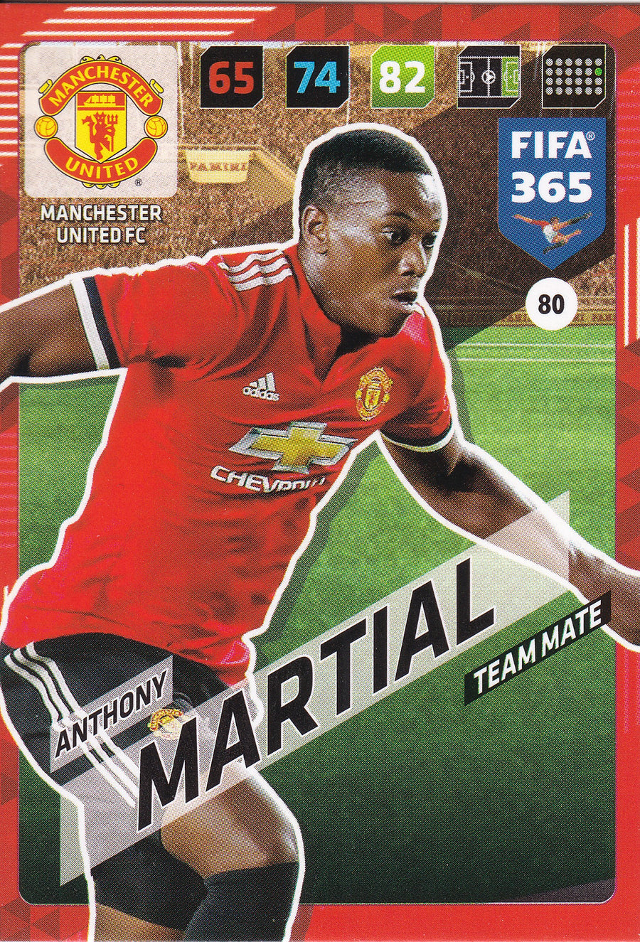 080. ANTHONY MARTIAL - MANCHESTER UNITED - TEAM MATE