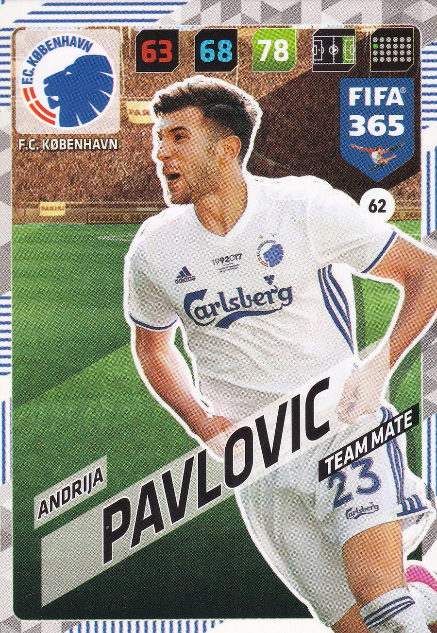 062. ANDRIJA PAVLOVIC - F.C. KØBENHAVN - TEAM MATE