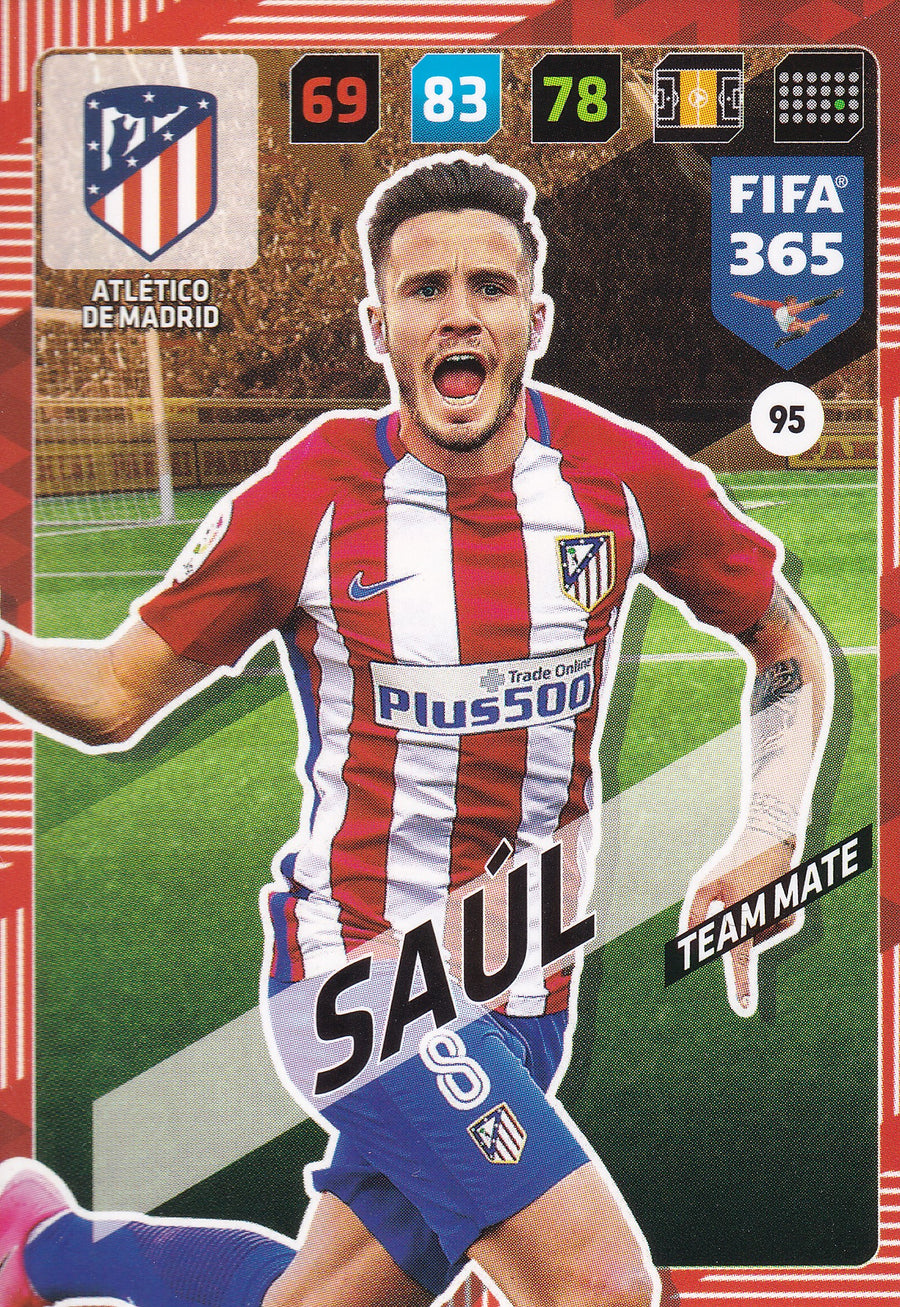 095. SAÚL - ATLÉTICO DE MADRID - TEAM MATE