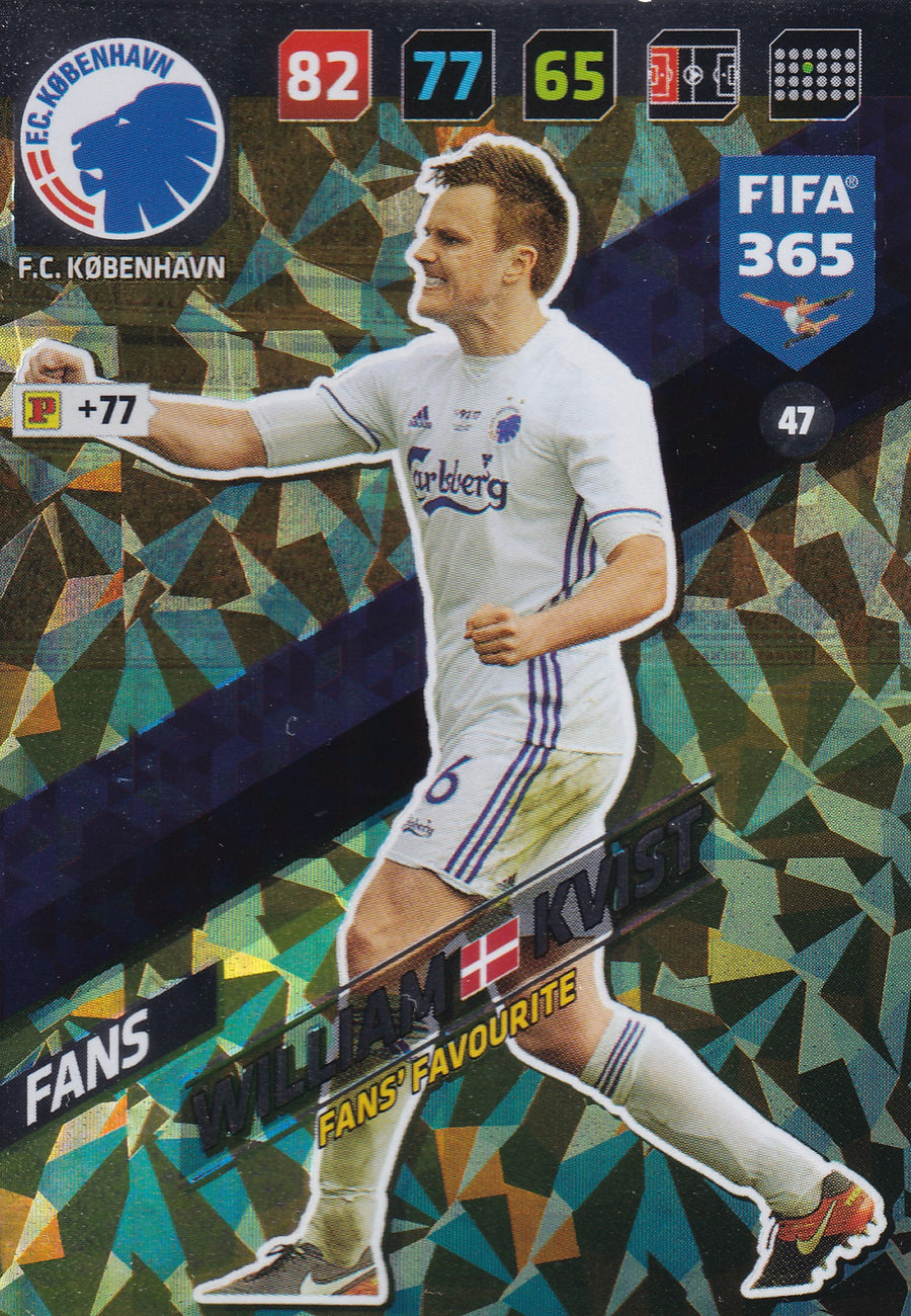 047. WILLIAM KVIST - F.C. KØBENHAVN - FANS - FANS’ FAVOURITE