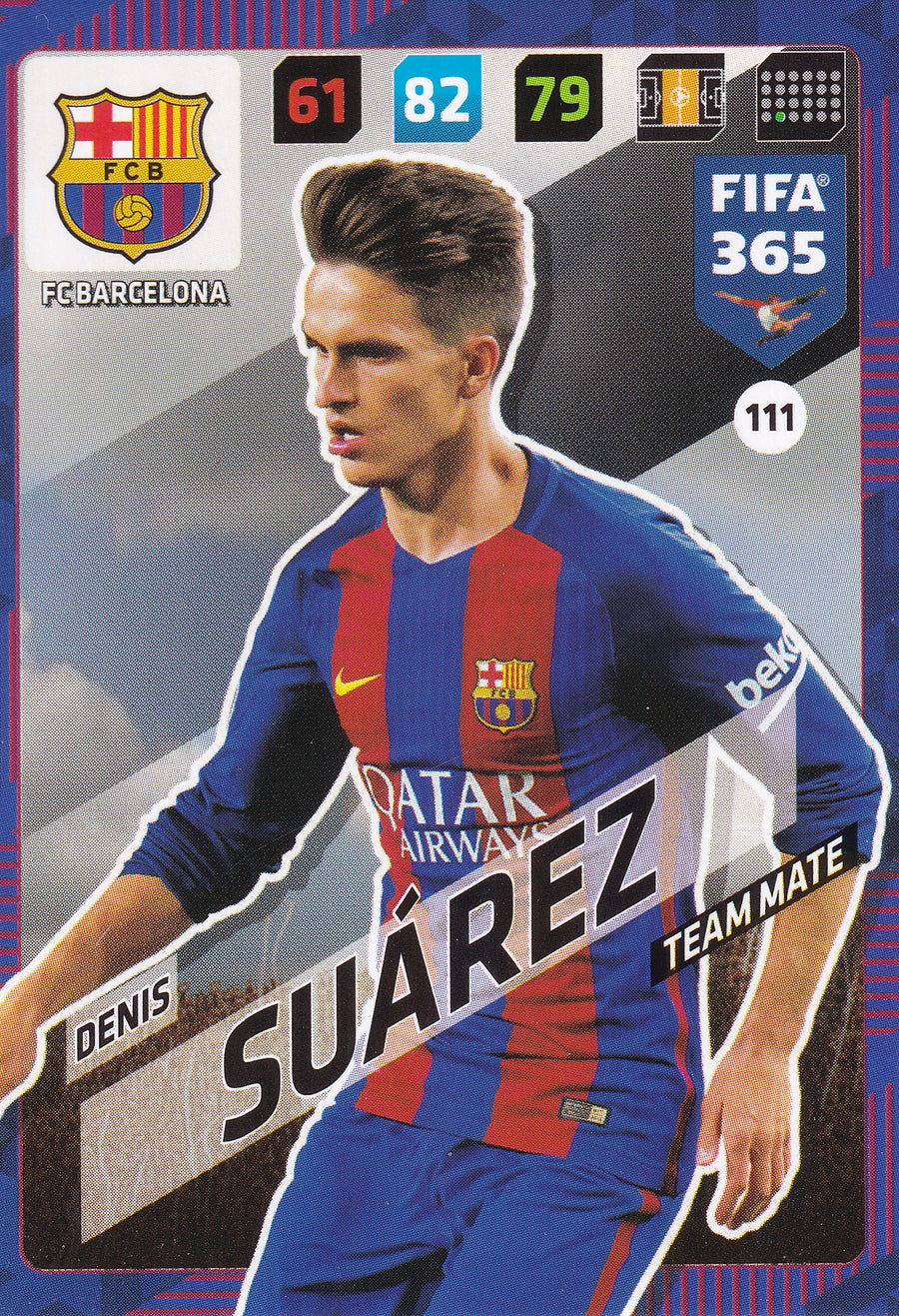 111. DENIS SUÁREZ - FC BARCELONA - TEAM MATE