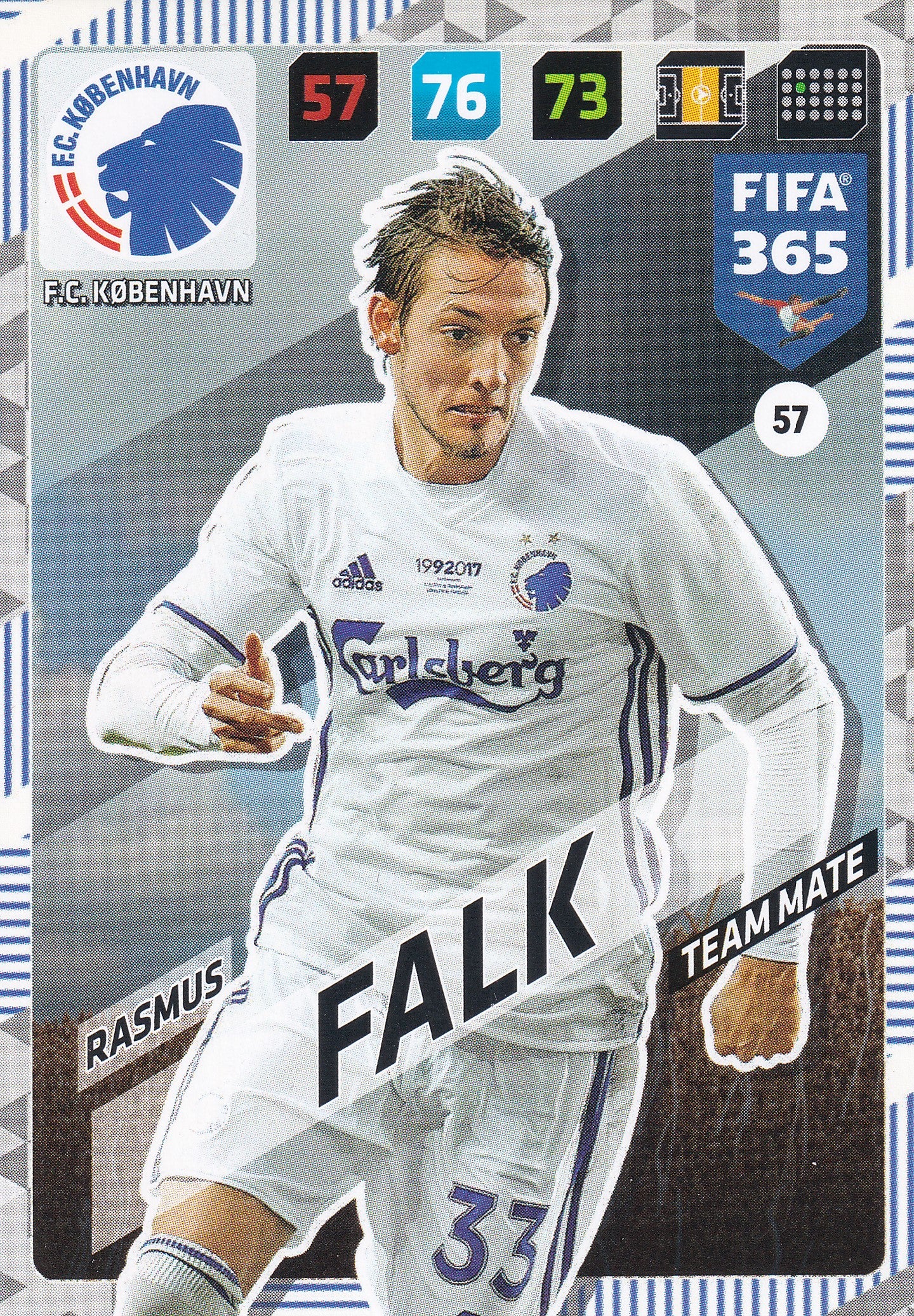 057. RASMUS FALK - F.C. KØBENHAVN - TEAM MATE