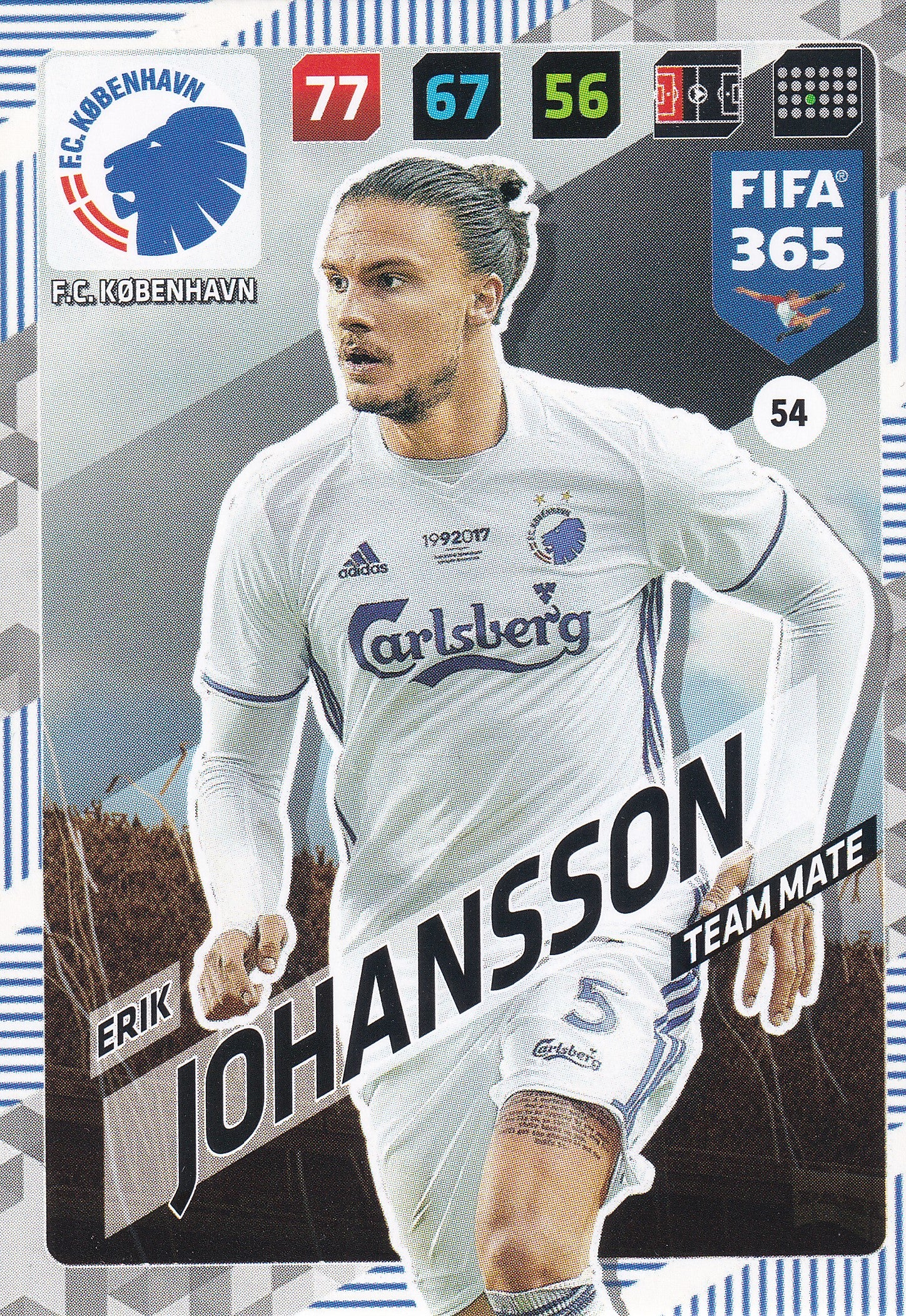 054. ERIK JOHANSSON - F.C. KØBENHAVN - TEAM MATE