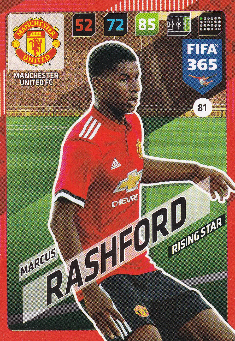 081. MARCUS RASHFORD - MANCHESTER UNITED - RISING STAR