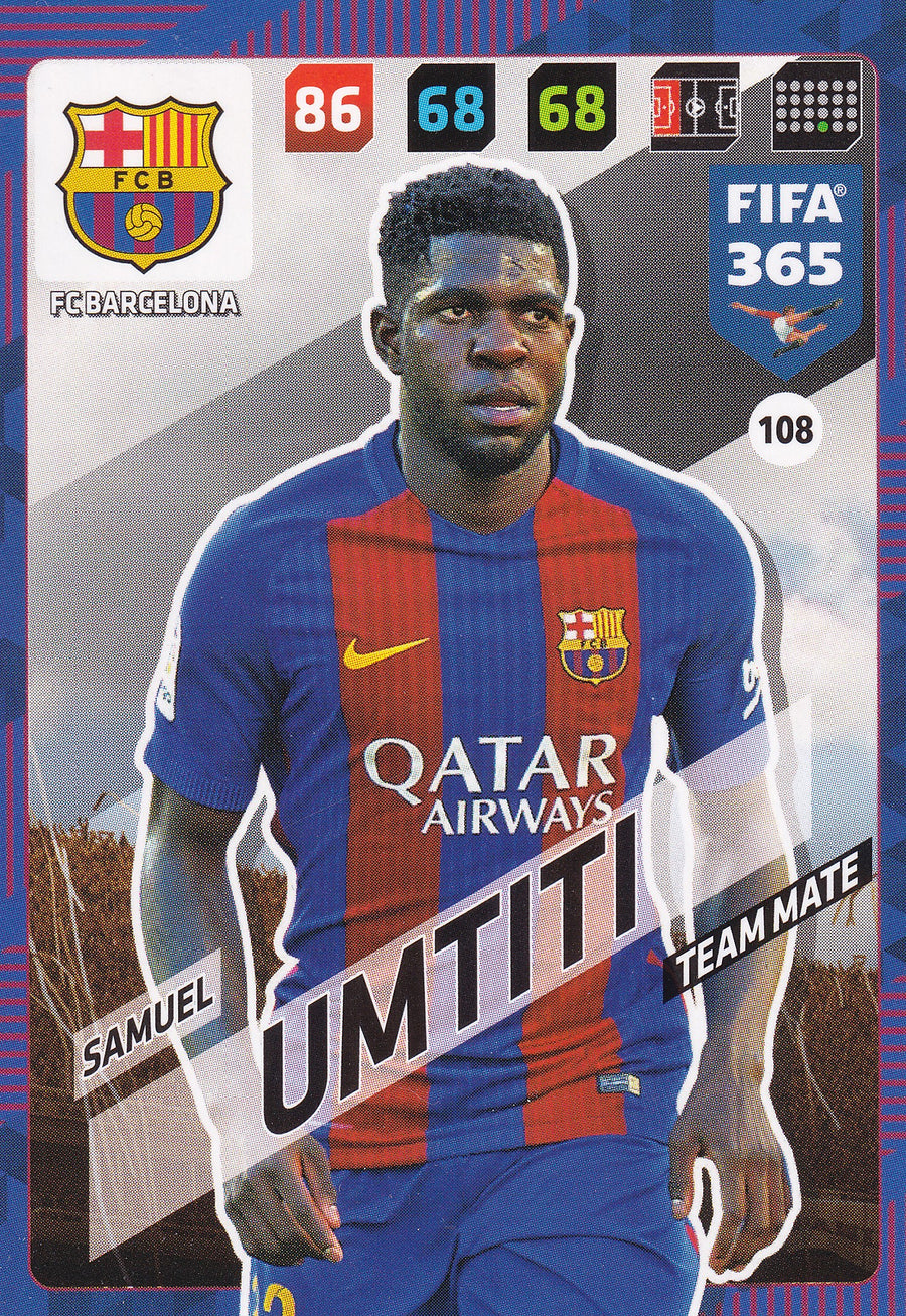 108. SAMUEL UMTITI - FC BARCELONA - TEAM MATE