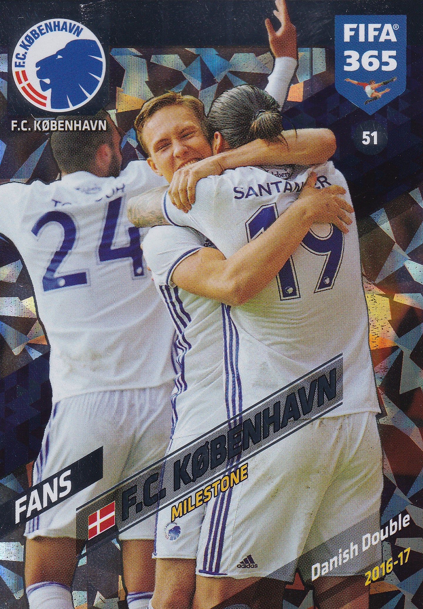 051. F.C. KØBENHAVN - DANMARK - FANS - MILESTONE