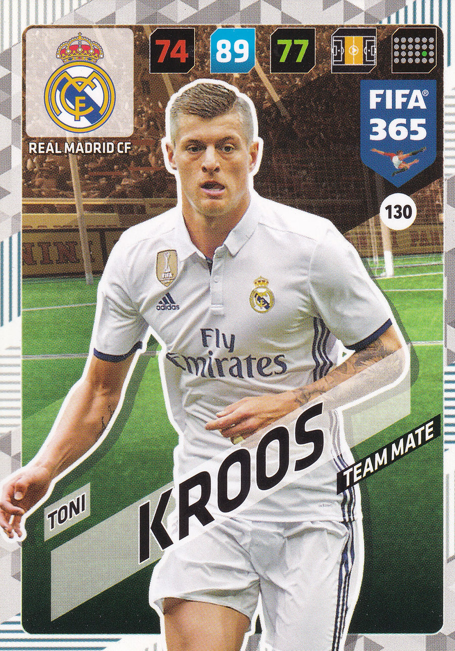 130. TONI KROOS - REAL MADRID CF - TEAM MATE
