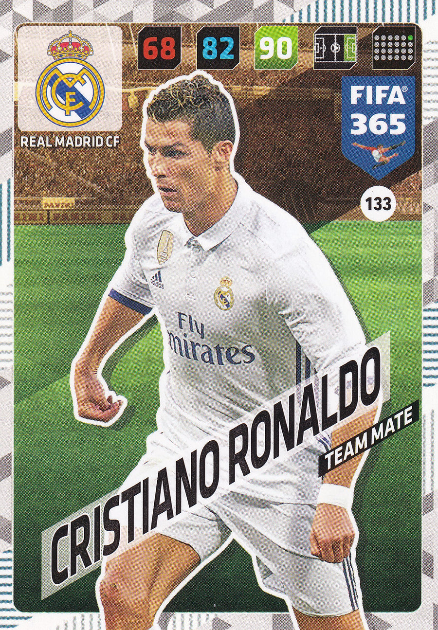 133. CRISTIANO RONALDO - REAL MADRID CF - TEAM MATE