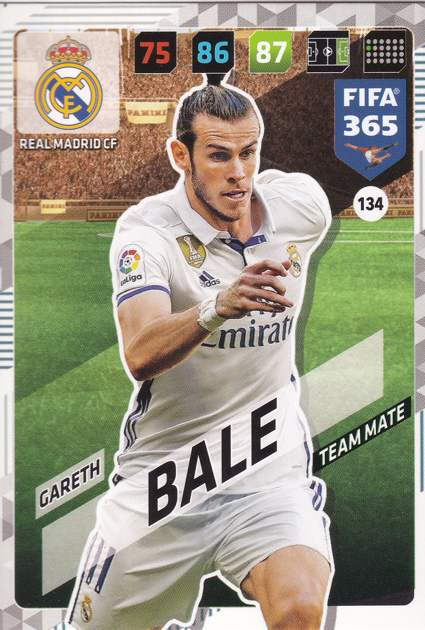 134. GARETH BALE - REAL MADRID CF - TEAM MATE