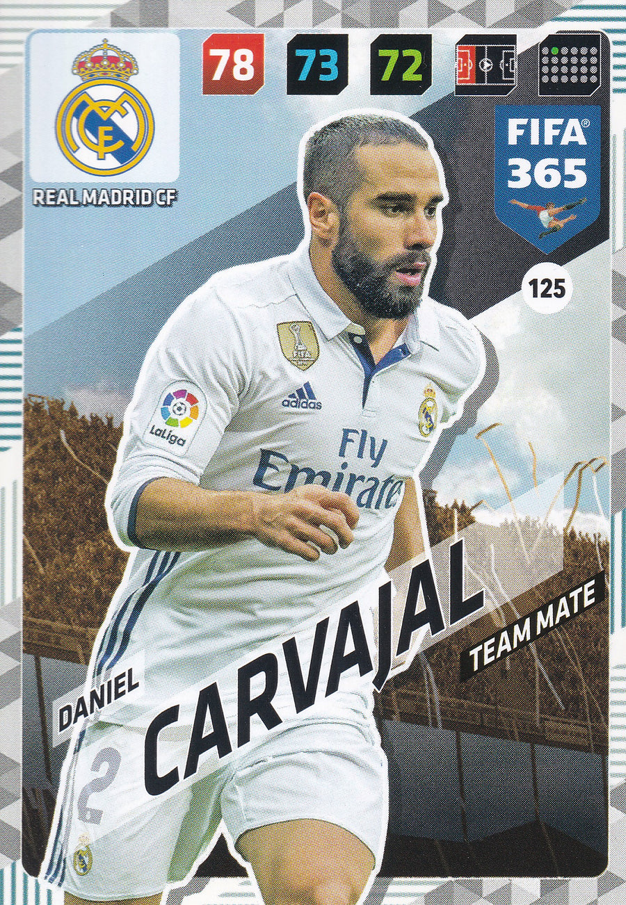 125. DANIEL CARVAJAL - REAL MADRID CF - TEAM MATE