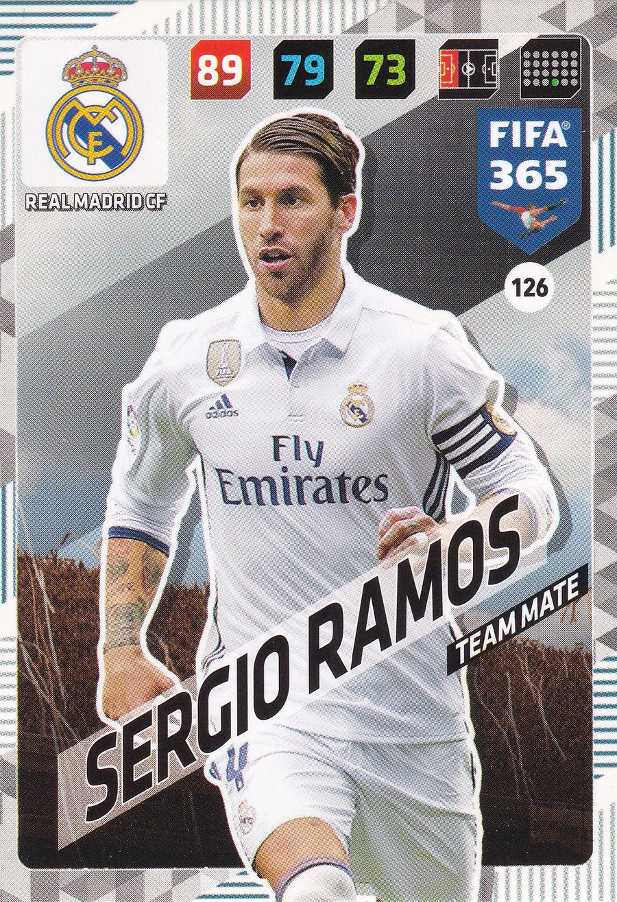 126. SERGIO RAMOS - REAL MADRID CF - TEAM MATE