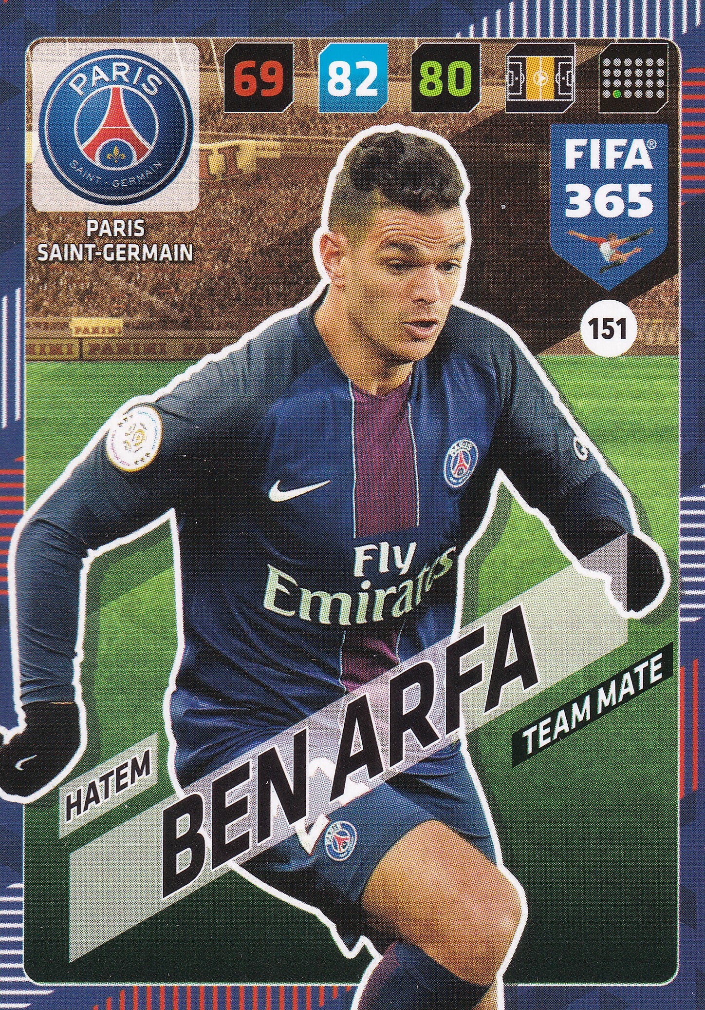 151. HATEM BEN ARFA - PARIS SAINT-GERMAIN - TEAM MATE