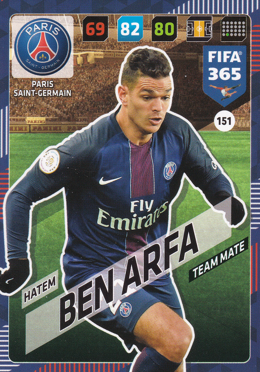 151. HATEM BEN ARFA - PARIS SAINT-GERMAIN - TEAM MATE