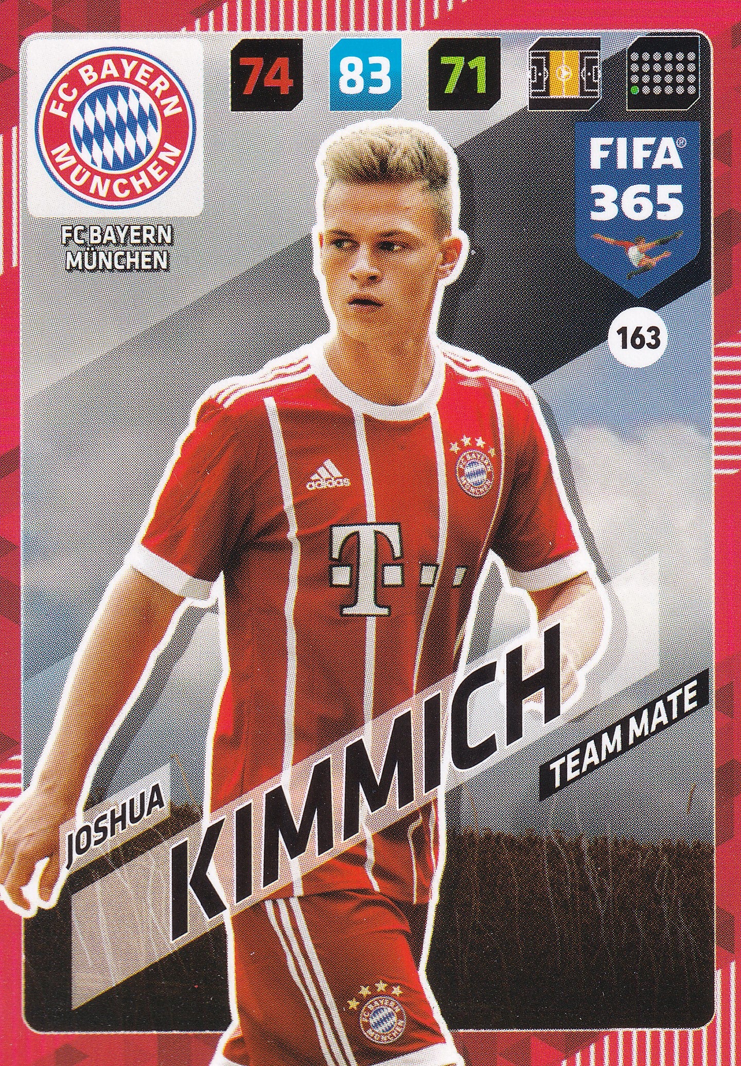 163. JOSHUA KIMMICH - FC BAYERN MÜNCHEN - TEAM MATE
