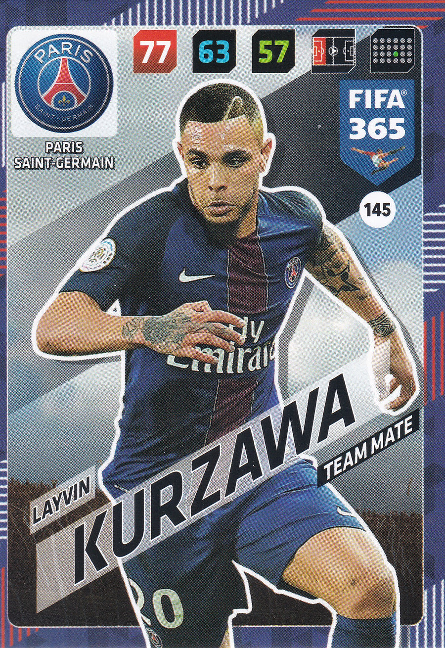 145. LAYVIN KURZAWA - PARIS SAINT-GERMAIN - TEAM MATE