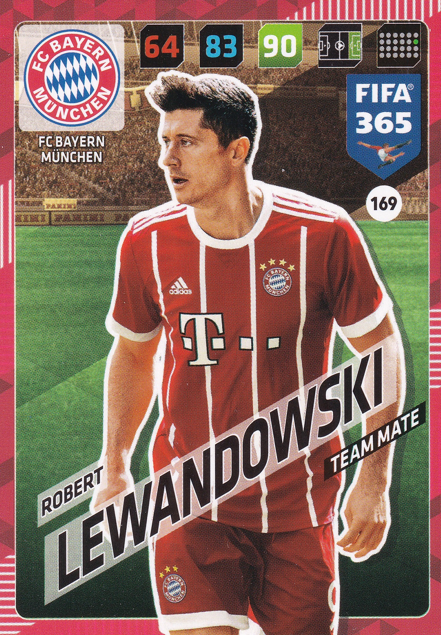 169. ROBERT LEWANDOWSKI - FC BAYERN MÜNCHEN - TEAM MATE