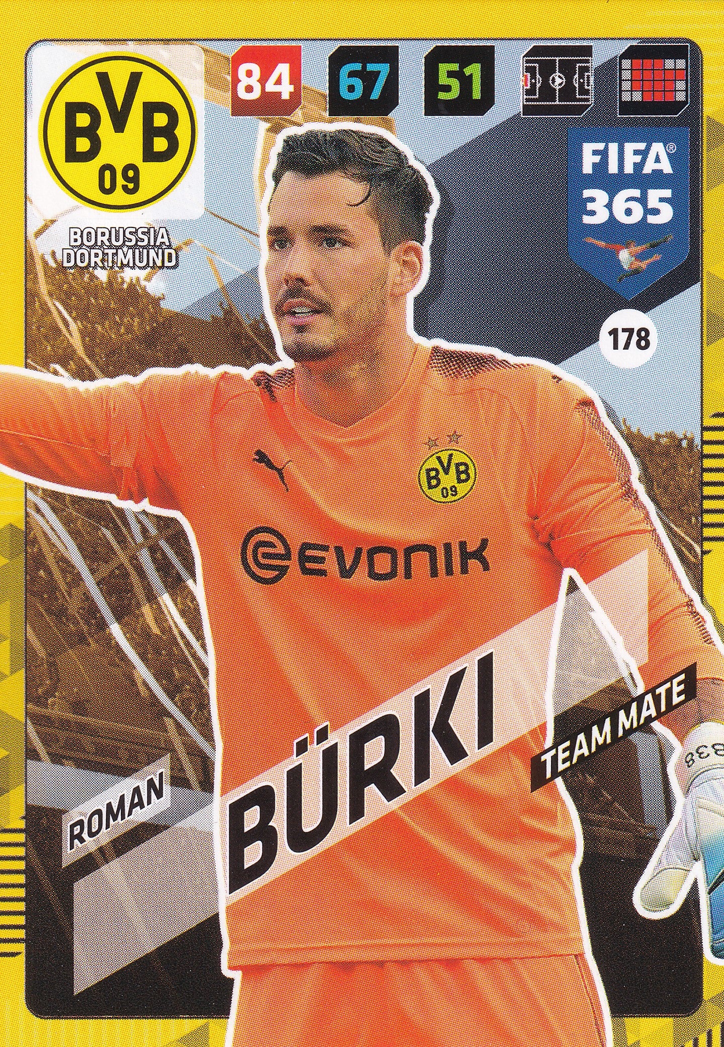 178. ROMAN BÜRKI - BORUSSIA DORTMUND - TEAM MATE