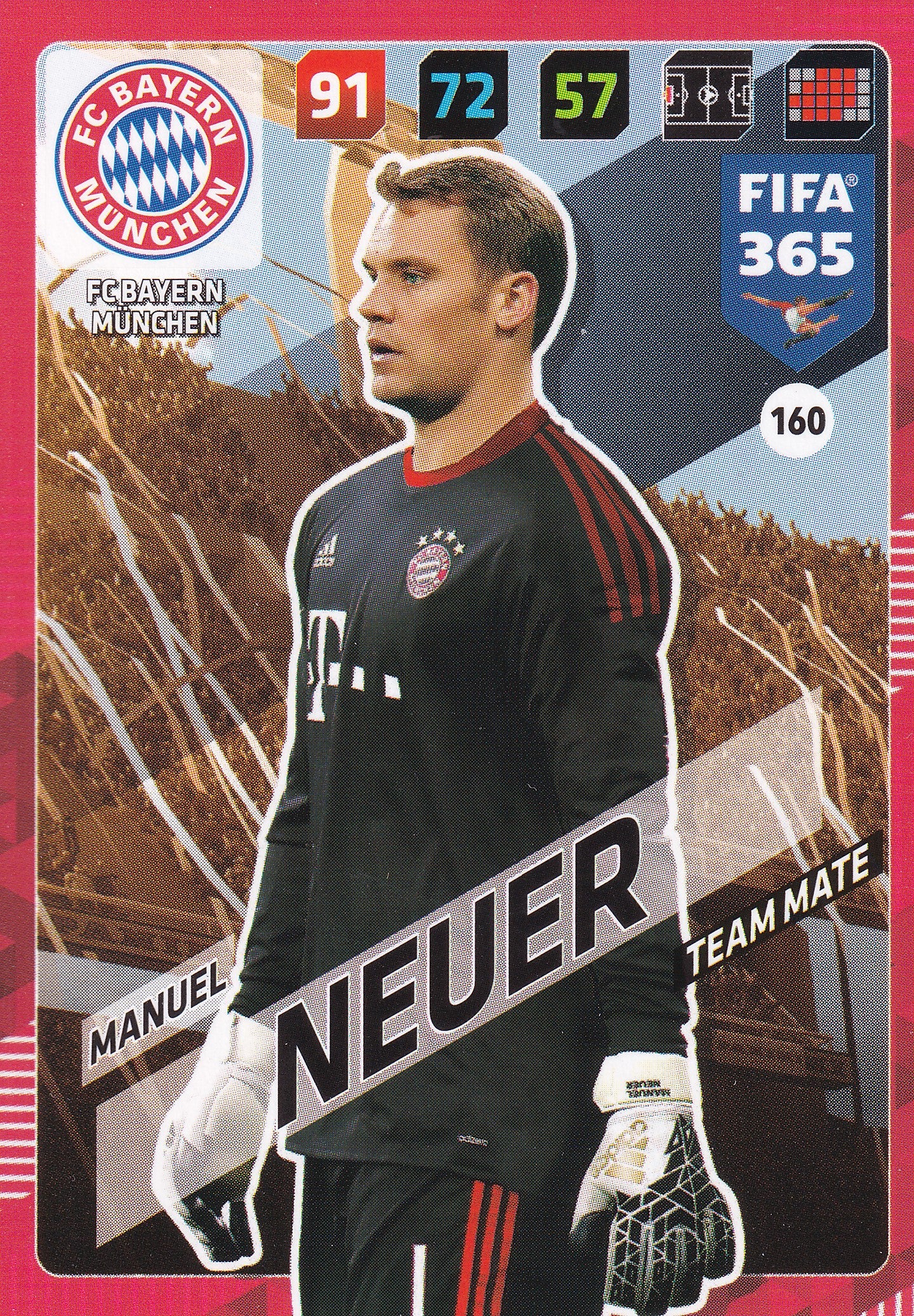 160. MANUEL NEUER - FC BAYERN MÜNCHEN - TEAM MATE