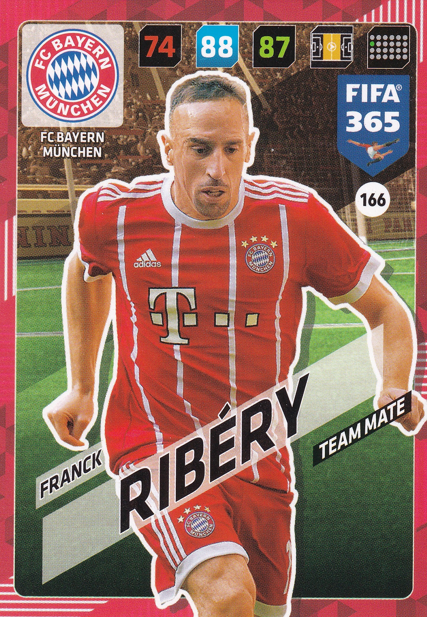 166. FRANCK RIBÉRY - FC BAYERN MÜNCHEN - TEAM MATE