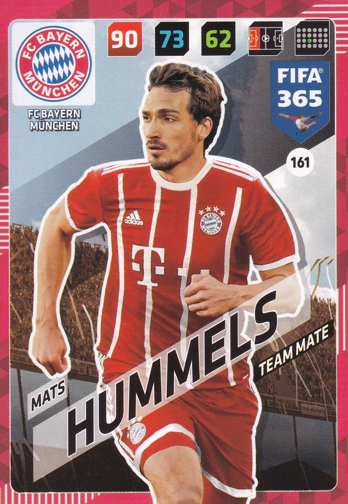 161. MATS HUMMELS - FC BAYERN MÜNCHEN - TEAM MATE