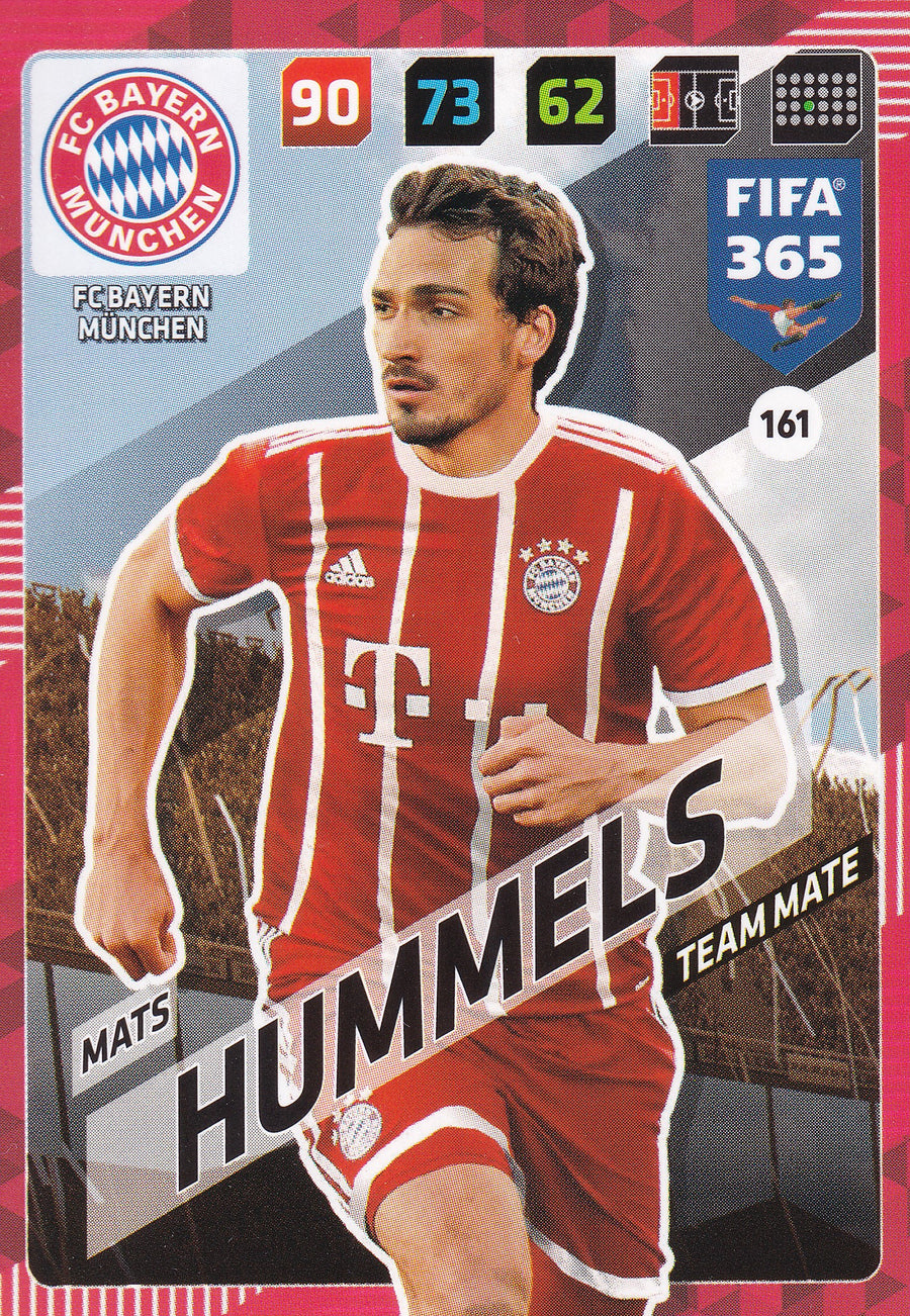 161. MATS HUMMELS - FC BAYERN MÜNCHEN - TEAM MATE