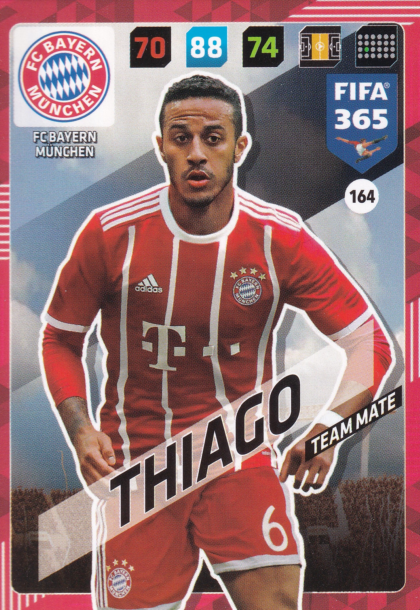 164. THIAGO - FC BAYERN MÜNCHEN - TEAM MATE
