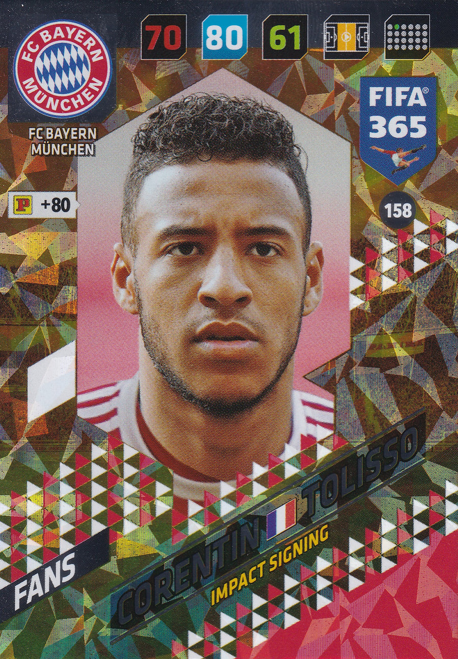 158. CORENTIN TOLISSO - FC BAYERN MÜNCHEN - FANS - IMPACT SIGNING