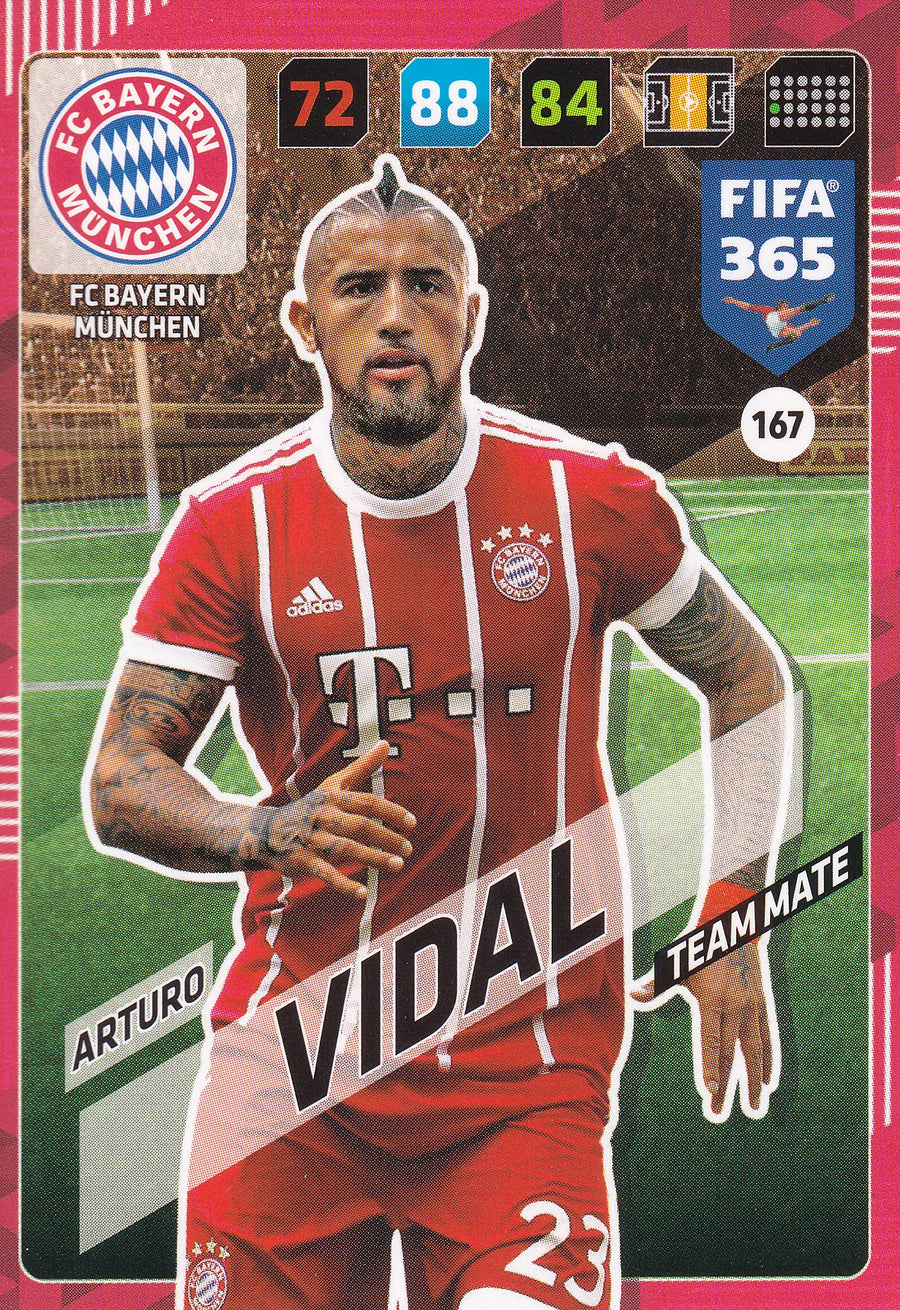 167. ARTURO VIDAL - FC BAYERN MÜNCHEN - TEAM MATE