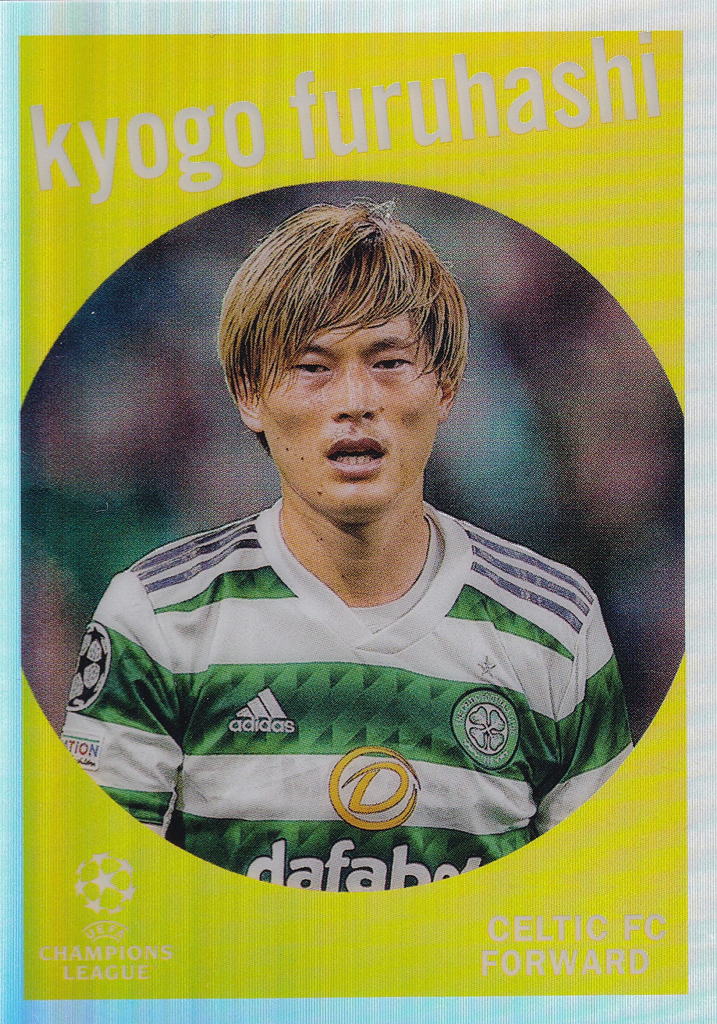 59-06. KYOGO FURUHASHI - CELTIC FC - 1959 TOPPS