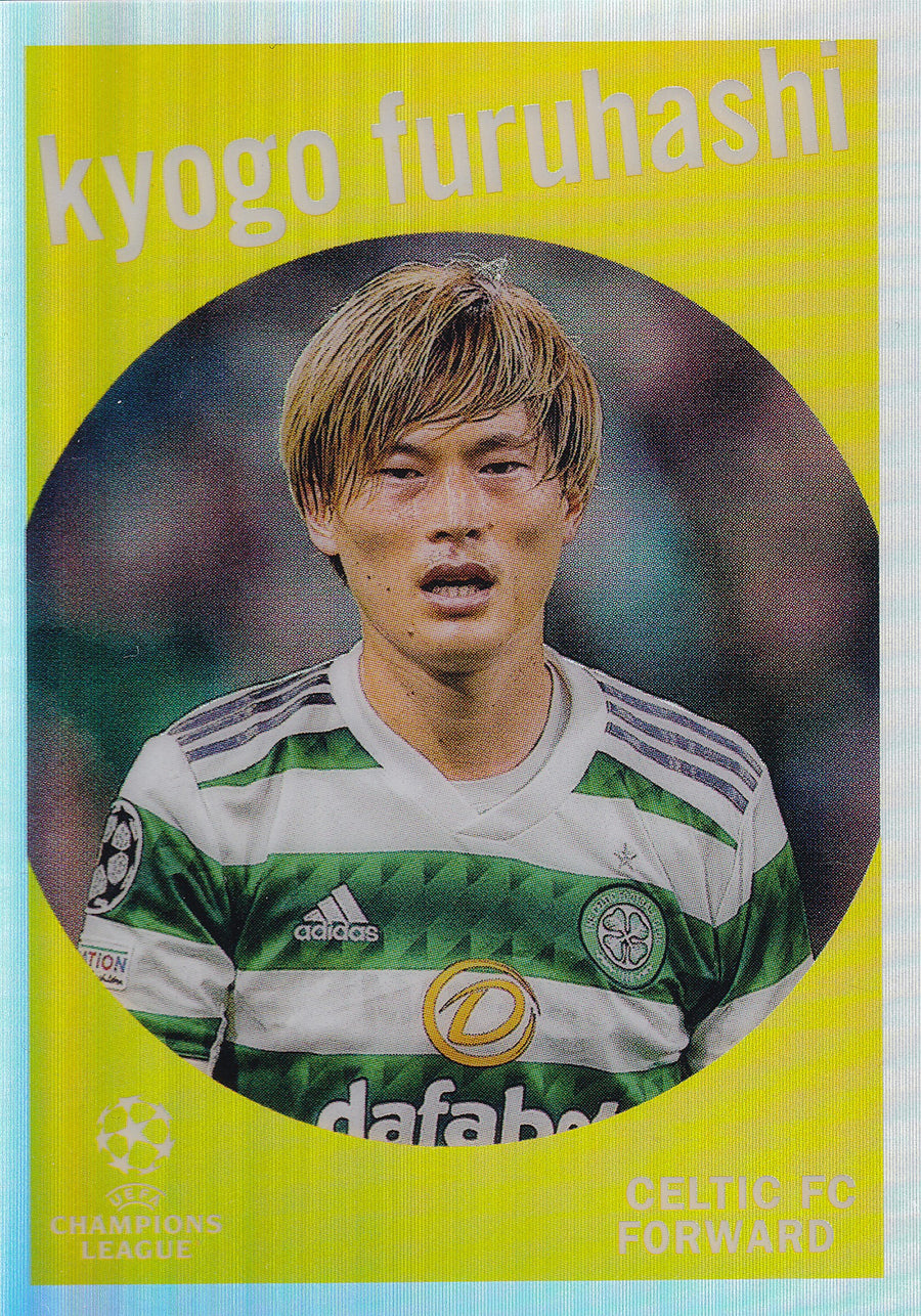 59-06. KYOGO FURUHASHI - CELTIC FC - 1959 TOPPS