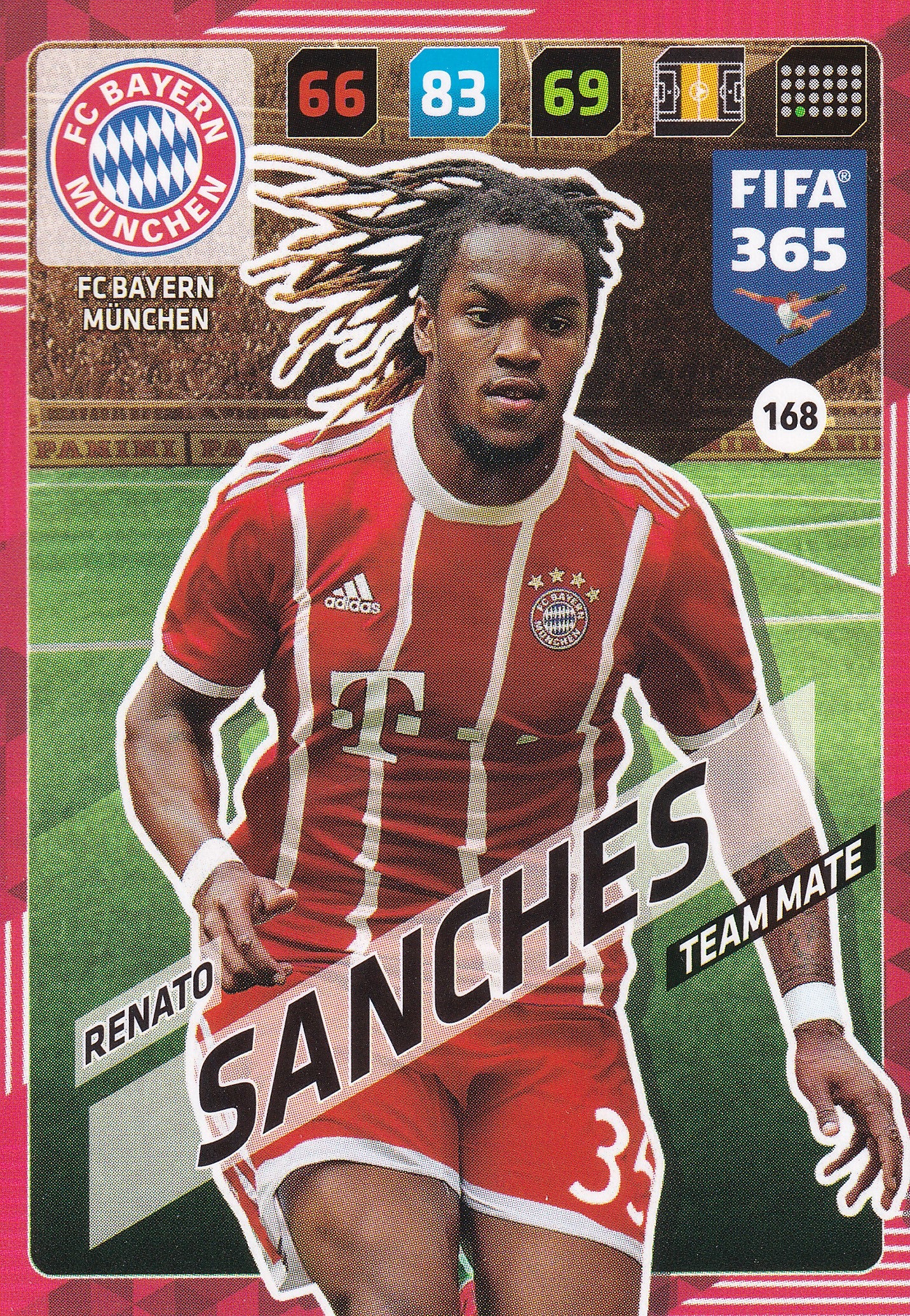 168. RENATO SANCHES - FC BAYERN MÜNCHEN - TEAM MATE