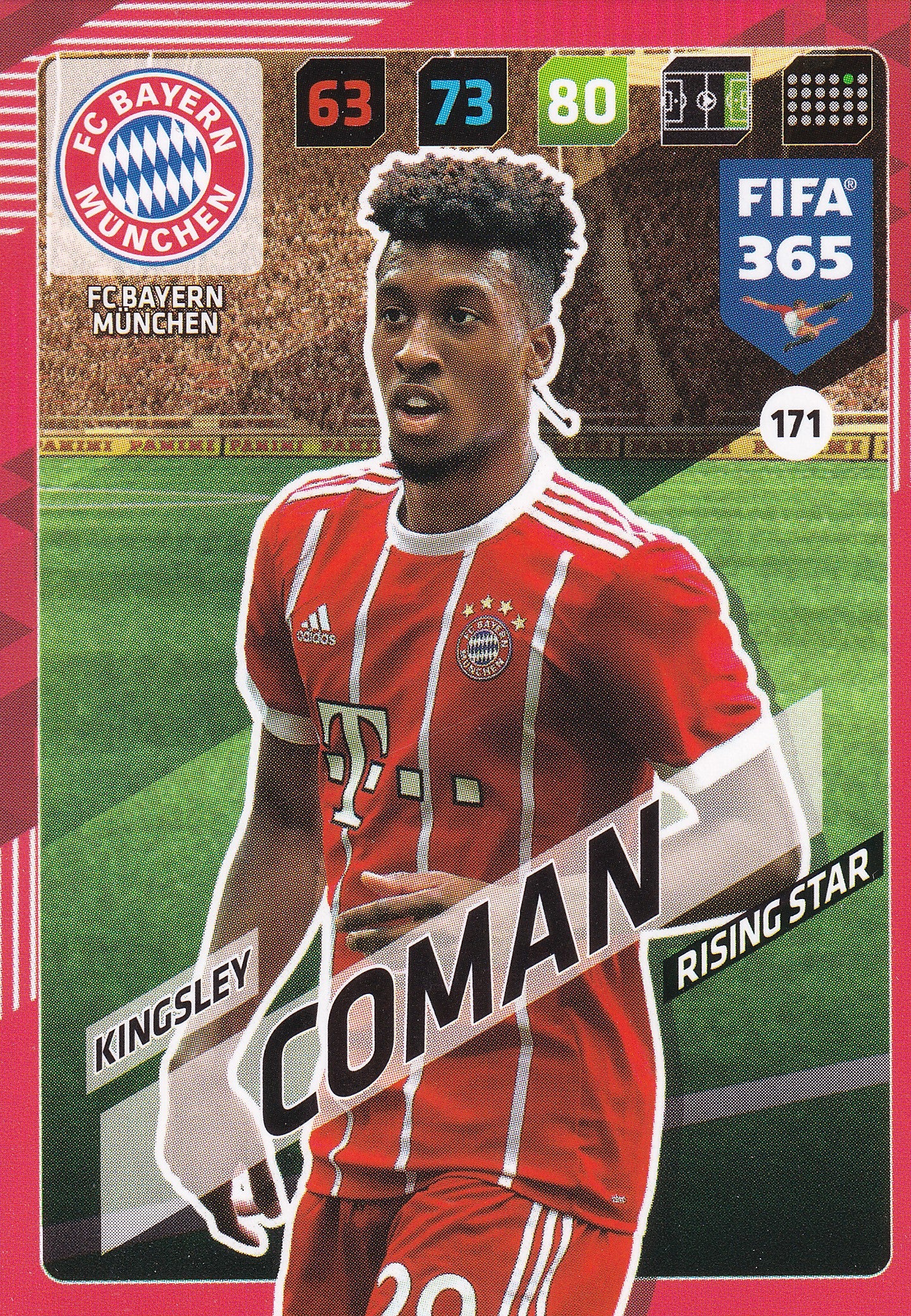 171. KINGSLEY COMAN - FC BAYERN MÜNCHEN - RISING STAR