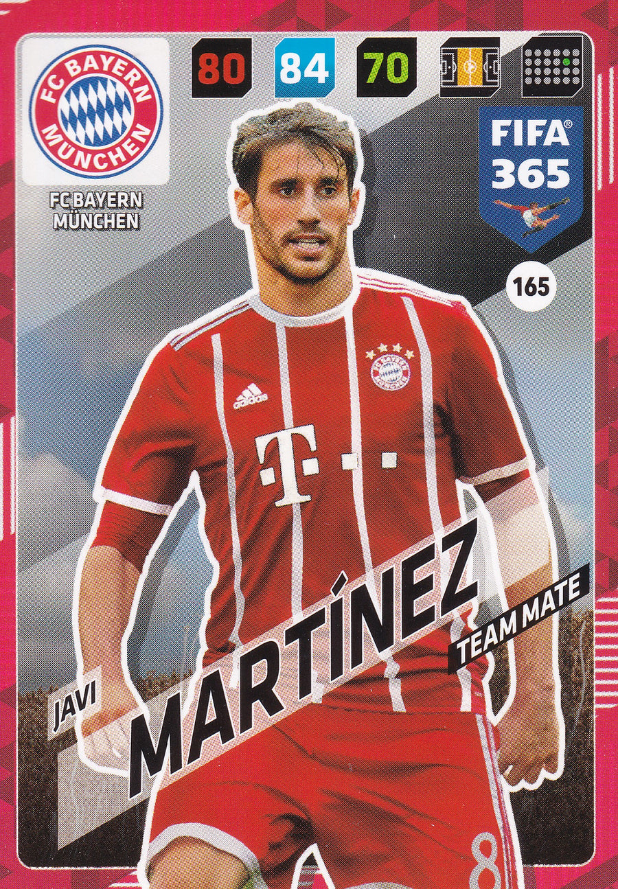 165. JAVI MARTINEZ - FC BAYERN MÜNCHEN - TEAM MATE
