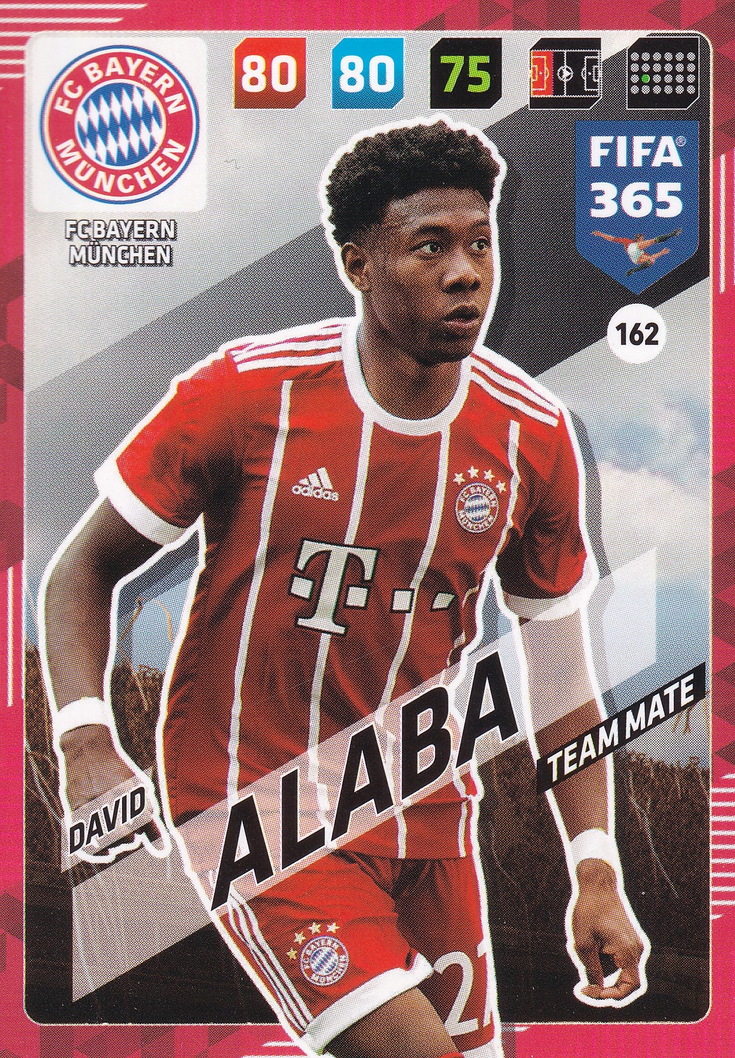 162. DAVID ALABA - FC BAYERN MÜNCHEN - TEAM MATE