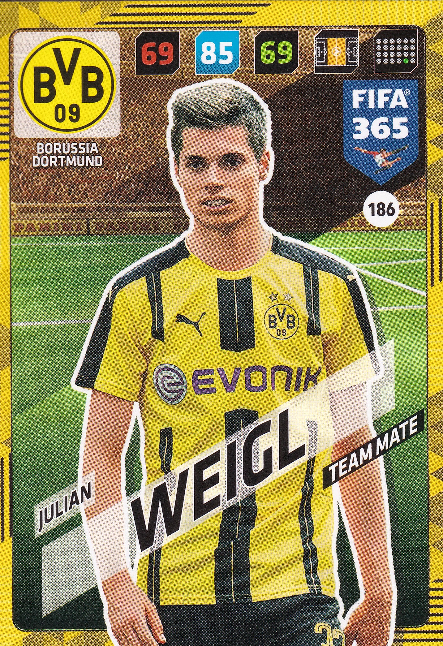 186. JULIAN WEIGL - BORUSSIA DORTMUND - TEAM MATE