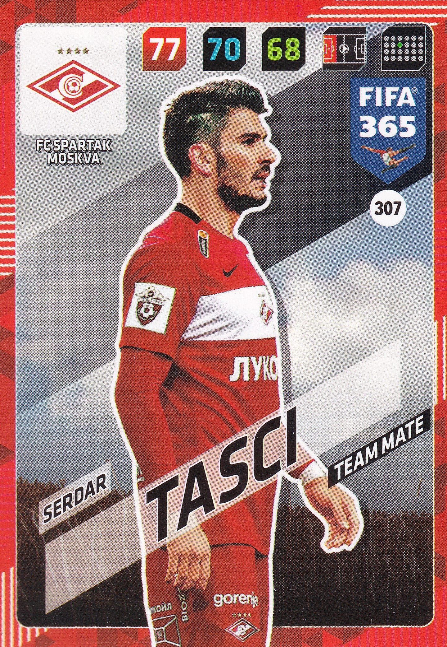 307. SERDAR TASCI - FC SPARTAK MOSKVA - TEAM MATE