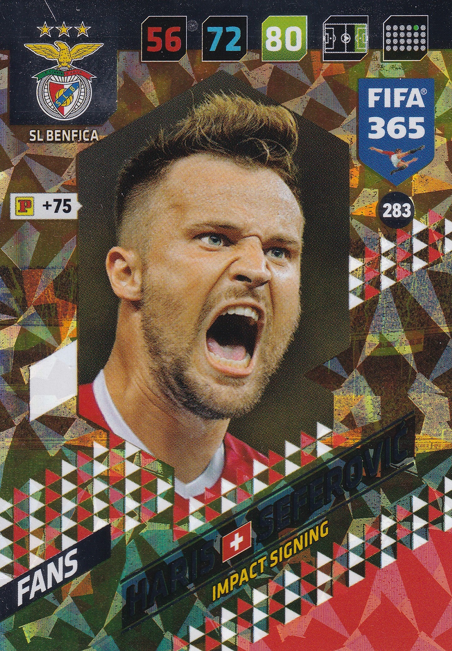 283. HARIS SEFEROVIC - SL BENFICA - FANS - IMPACT SIGNING