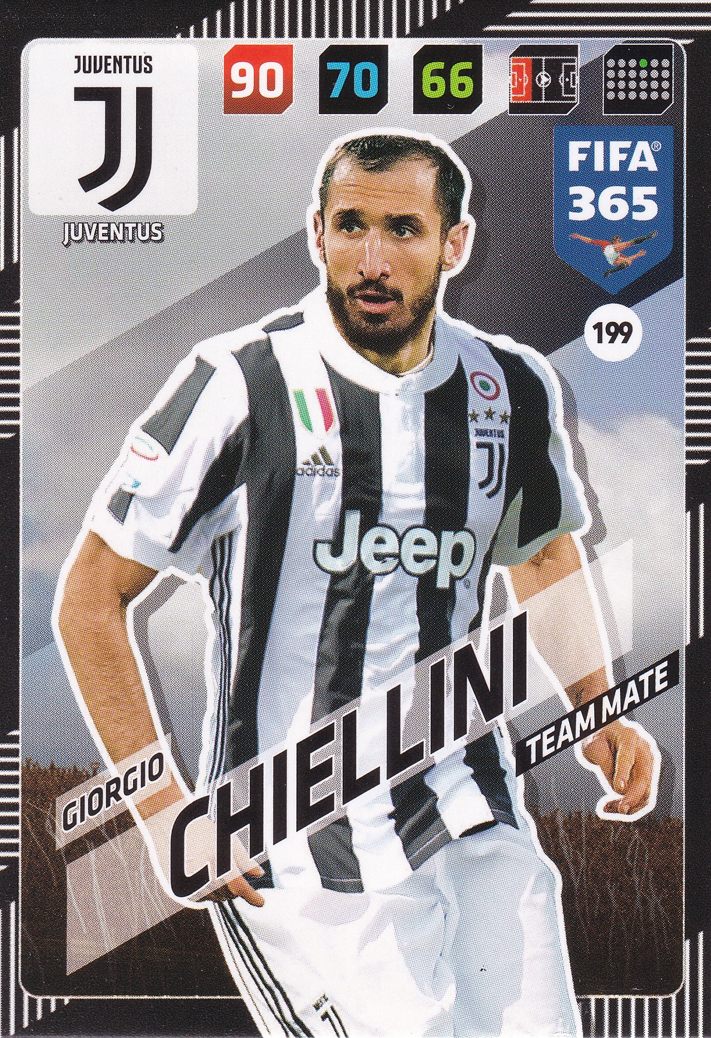 199. GIORGIO CHIELLINI - JUVENTUS - TEAM MATE