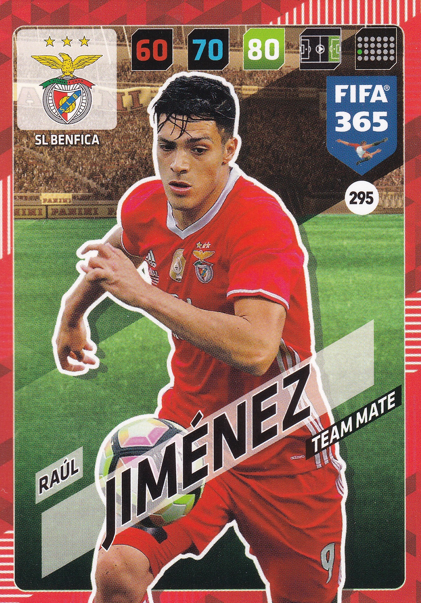 295. RAÚL JIMÉNEZ - SL BENFICA - TEAM MATE