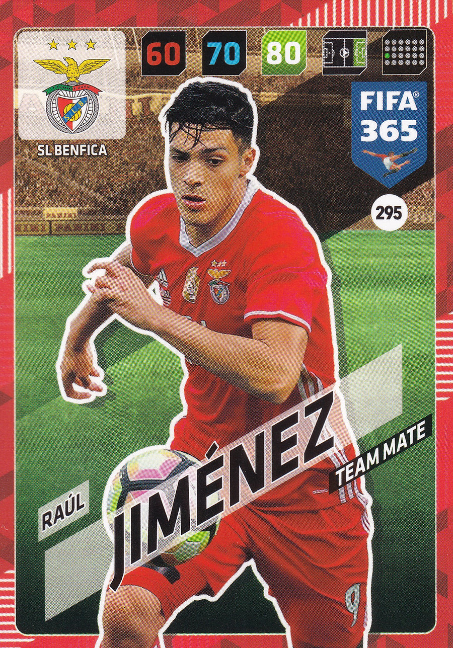 295. RAÚL JIMÉNEZ - SL BENFICA - TEAM MATE