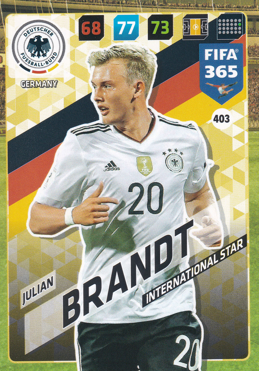403. JULIAN BRANDT - GERMANY - INTERNATIONAL STAR