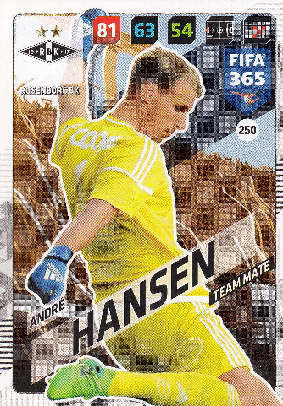 250. ANDRÉ HANSEN - ROSENBORG BK - TEAM MATE