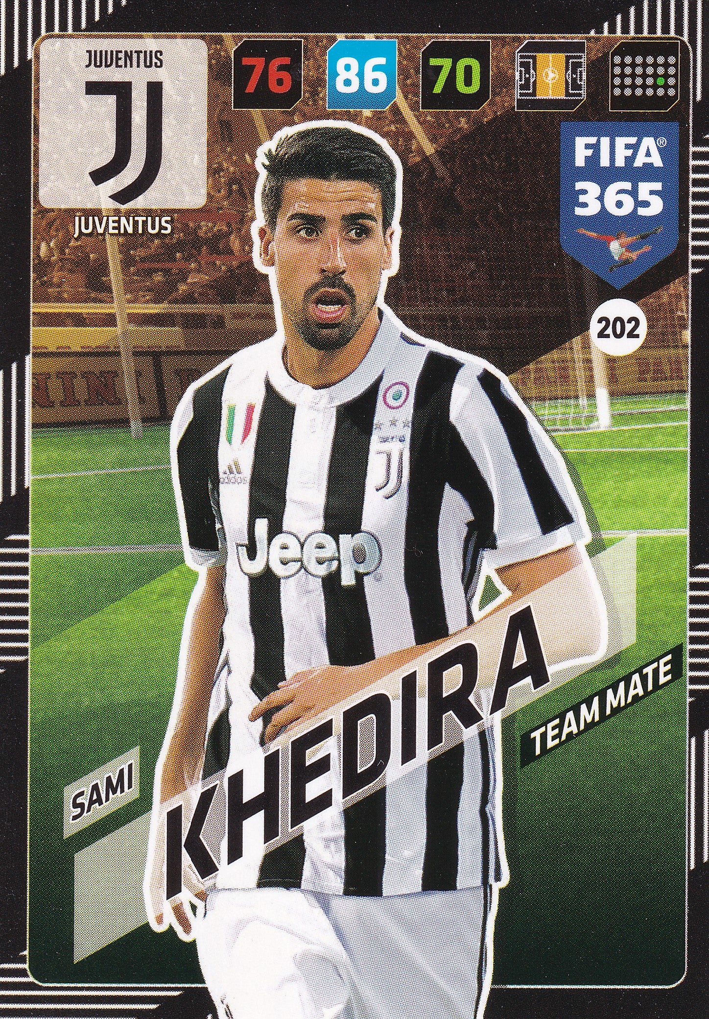 202. SAMI KHEDIRA - JUVENTUS - TEAM MATE