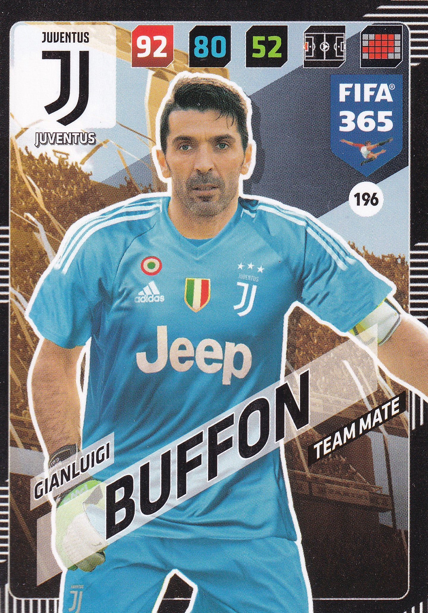 196. GIANLUIGI BUFFON - JUVENTUS - TEAM MATE