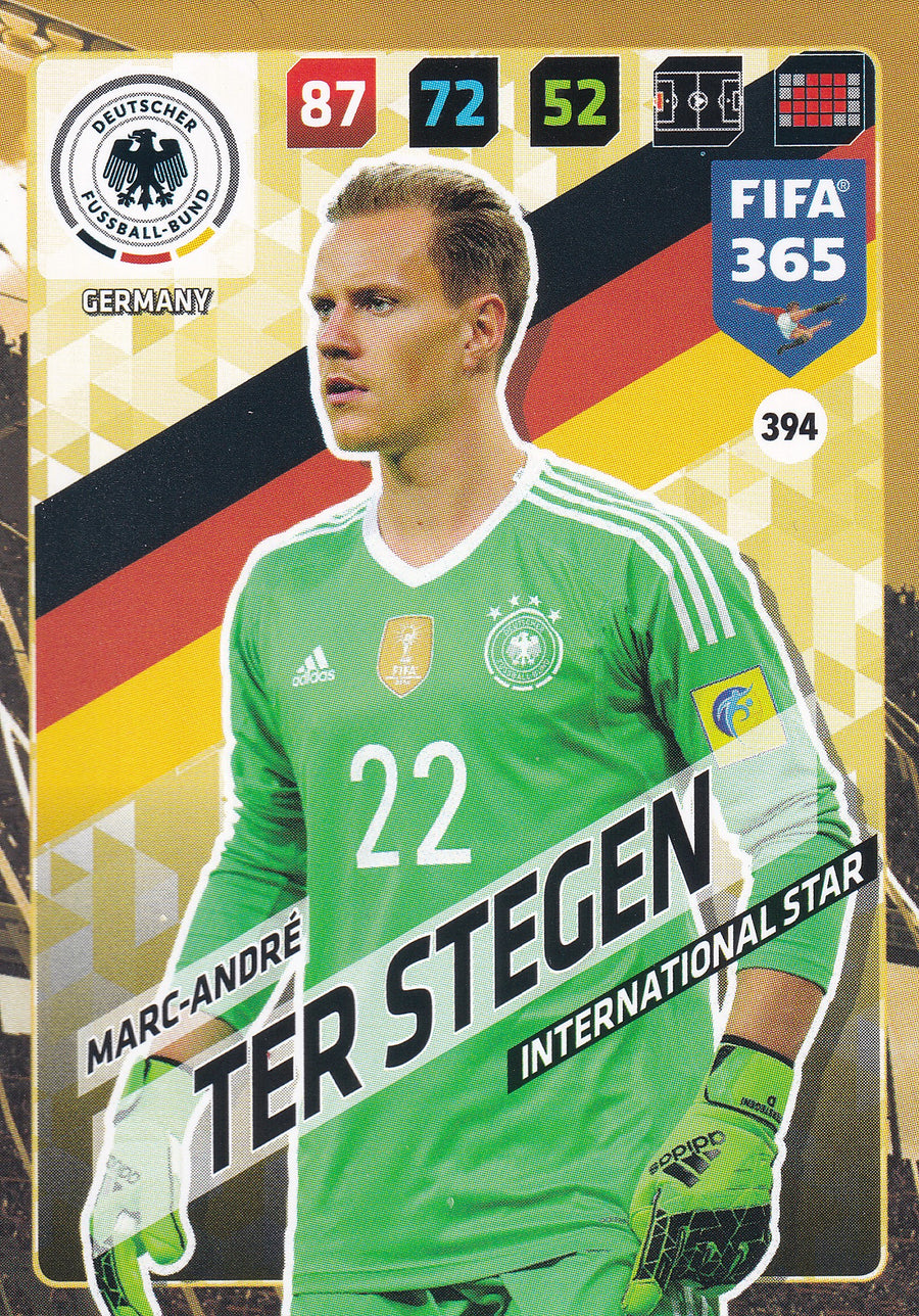 394. MARC-ANDRÉ TER STEGEN - GERMANY - INTERNATIONAL STAR