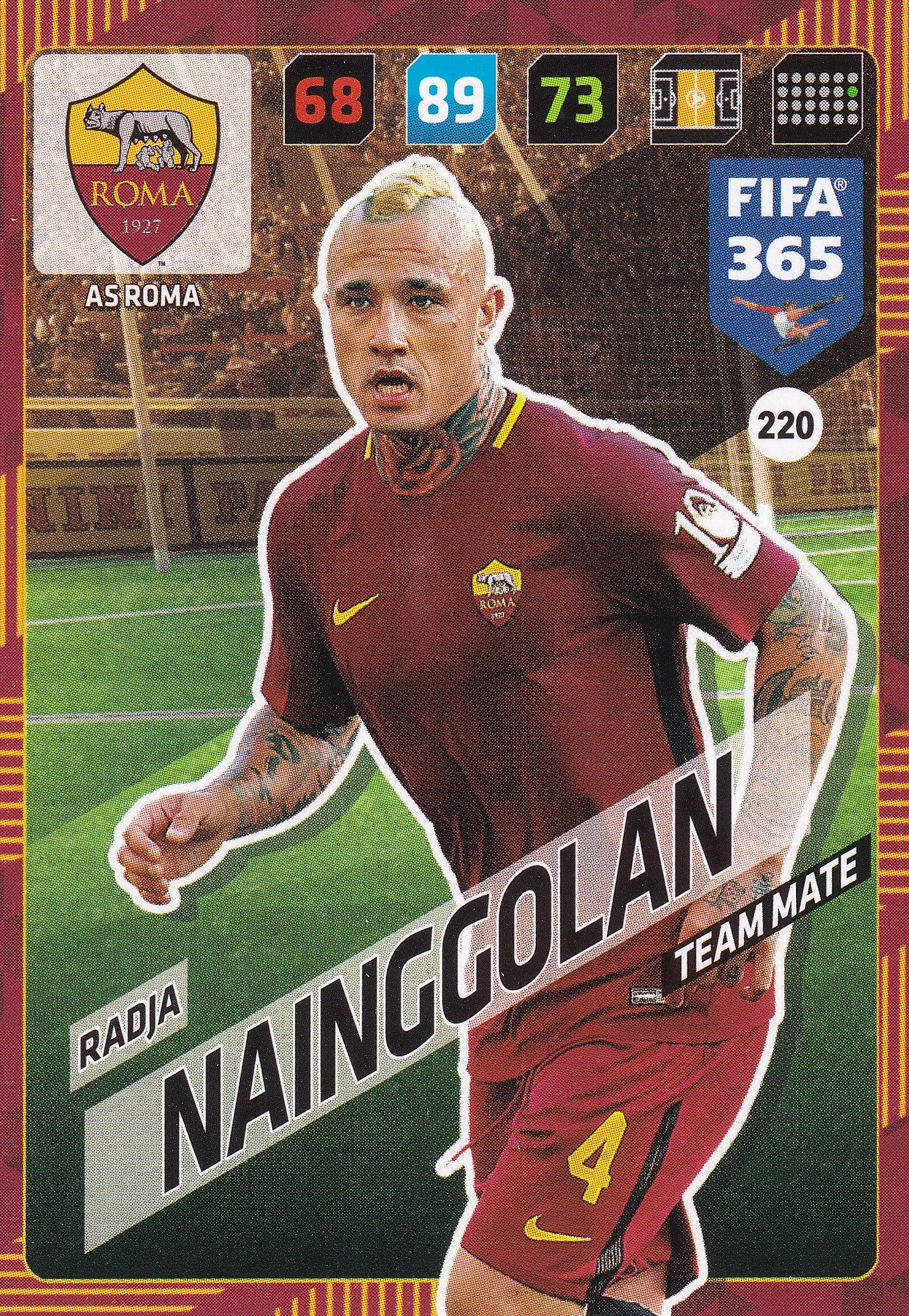 220. RADJA NAINGGOLAN - AS ROMA - TEAM MATE