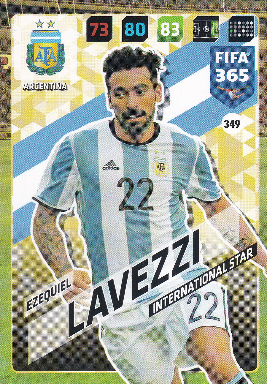 349. EZEQUIEL LAVEZZI - ARGENTINA - INTERNATIONAL STAR