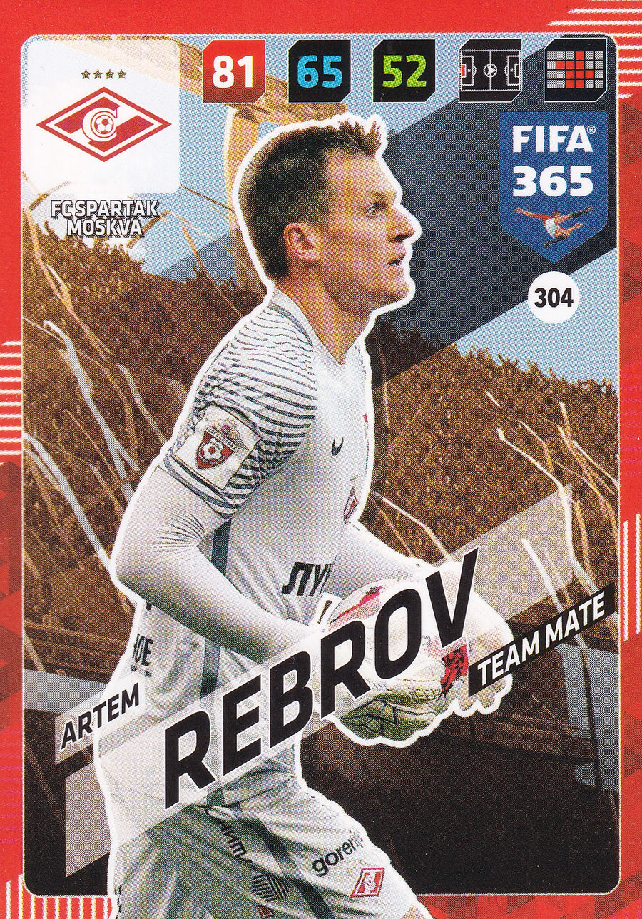 304. ARTEM REBROV - FC SPARTAK MOSKVA - TEAM MATE